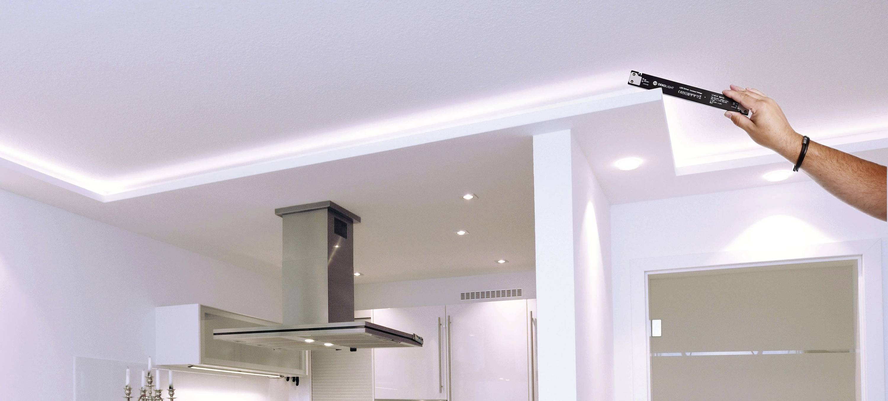 Deko Light LONG-FLAT, CV, LT LED-Trafo Konstantspannung 0mA - 3.75A 12 V/DC 1St.