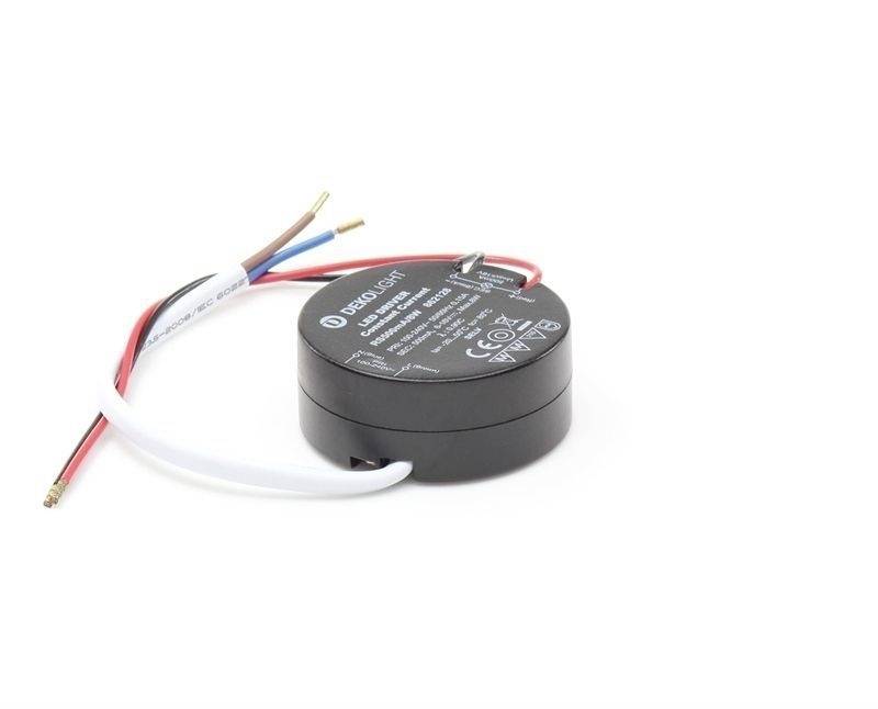 Deko Light ROUND, CC, RS500mA/8W LED-Treiber Konstantstrom 8W 0.50A 6 - 16 V/DC 1St.