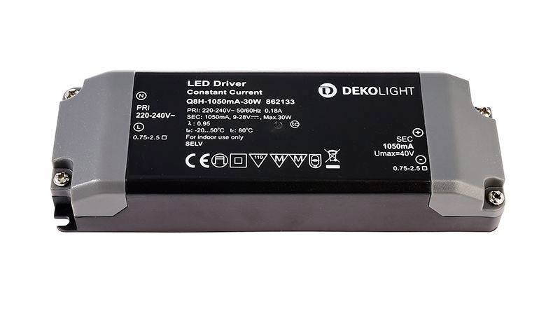 Deko Light BASIC, CC LED-Treiber Konstantstrom 30W 1.05A 9 - 28 V/DC 1St.