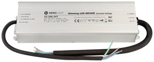 Deko Light IP, DIM CV LED-Trafo Konstantspannung 200W 2700mA - 8.30A 24 V/DC 1St.