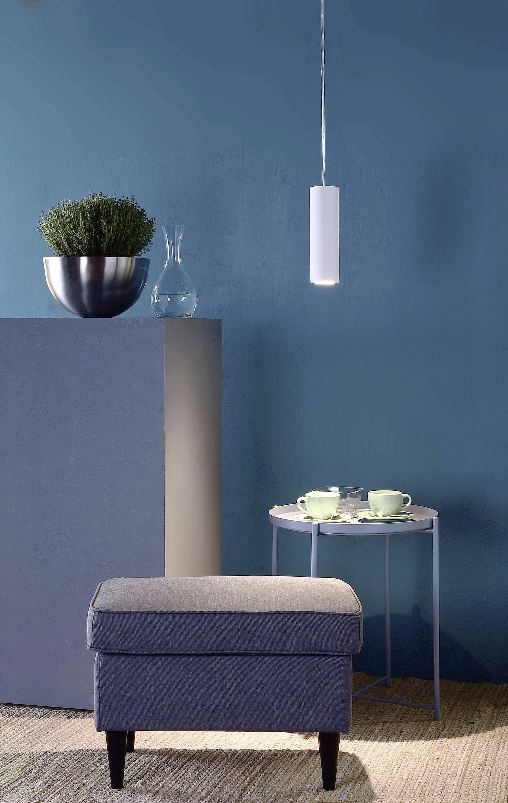 Deko Light Barro II 342024 Pendelleuchte LED, Halogen GU10 35W Weiß