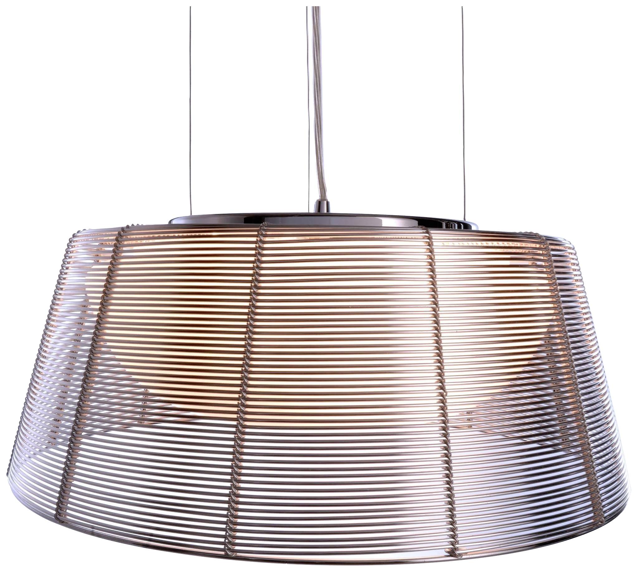 Deko Light Filo Sat 342031 Pendelleuchte LED, Halogen E27 60W Silber