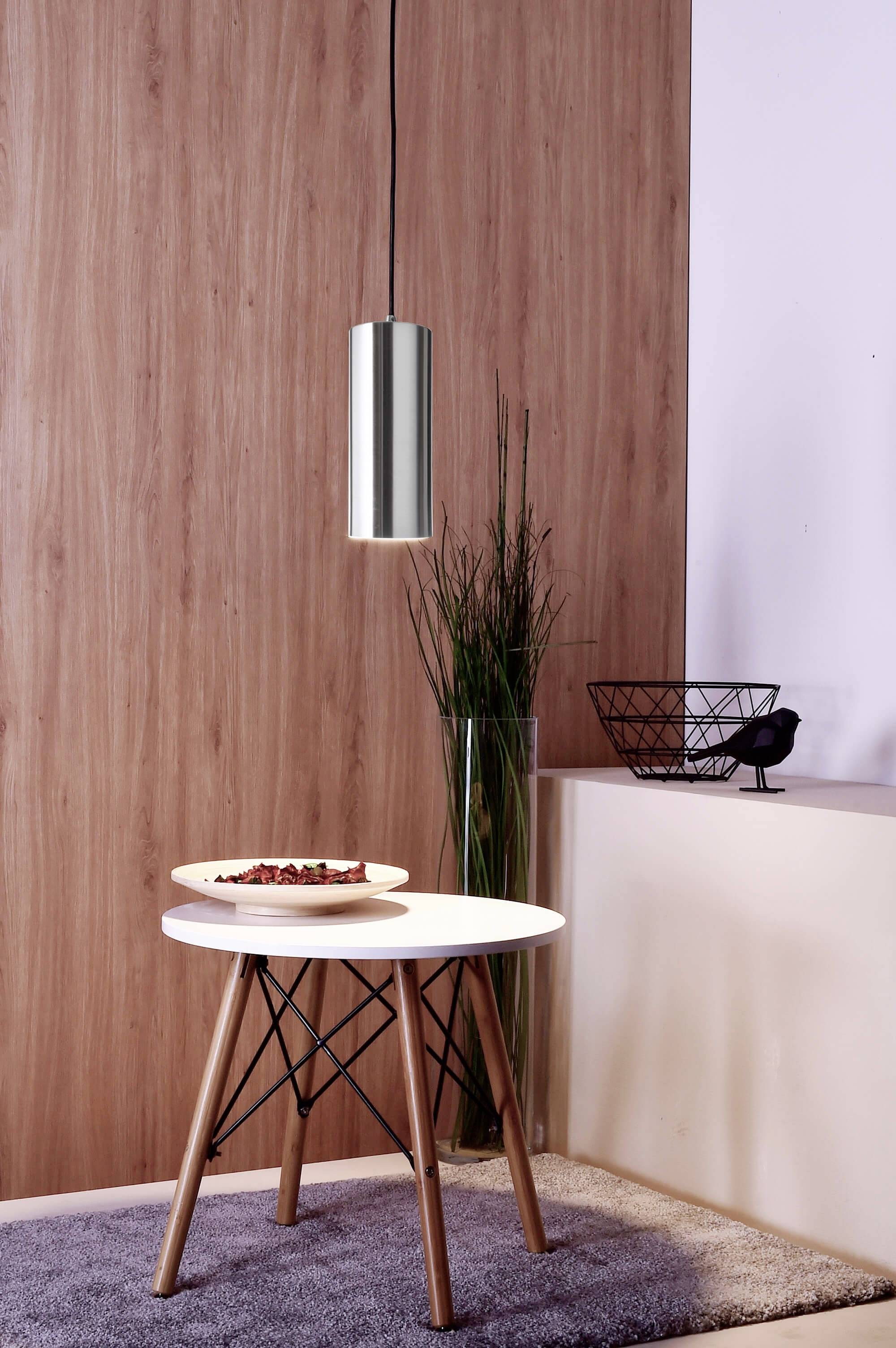 Deko Light Barrel 342050 Pendelleuchte LED, Halogen E27 40W Silber