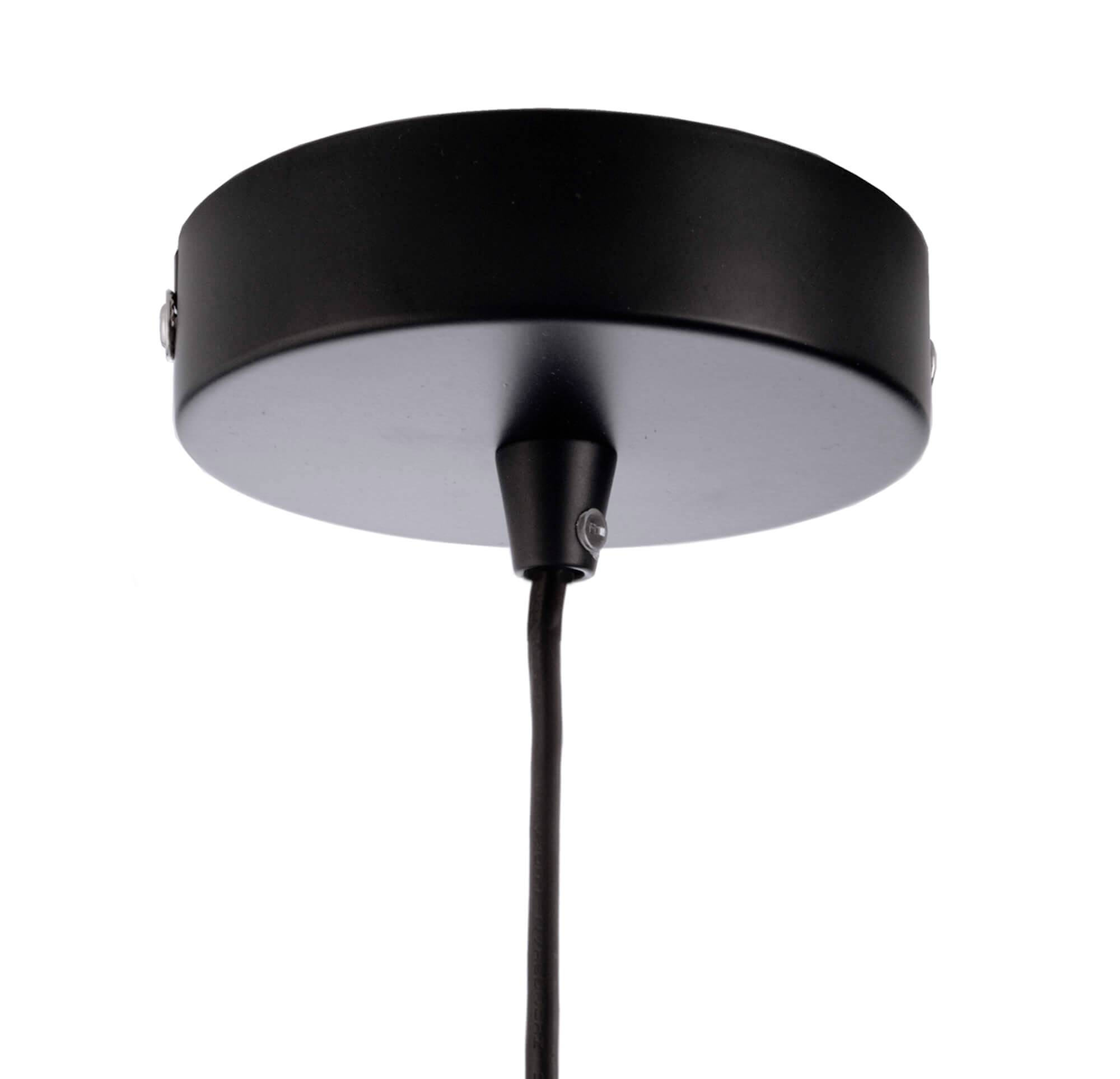 Deko Light Barrel 342051 Pendelleuchte LED, Halogen E27 40W Schwarz