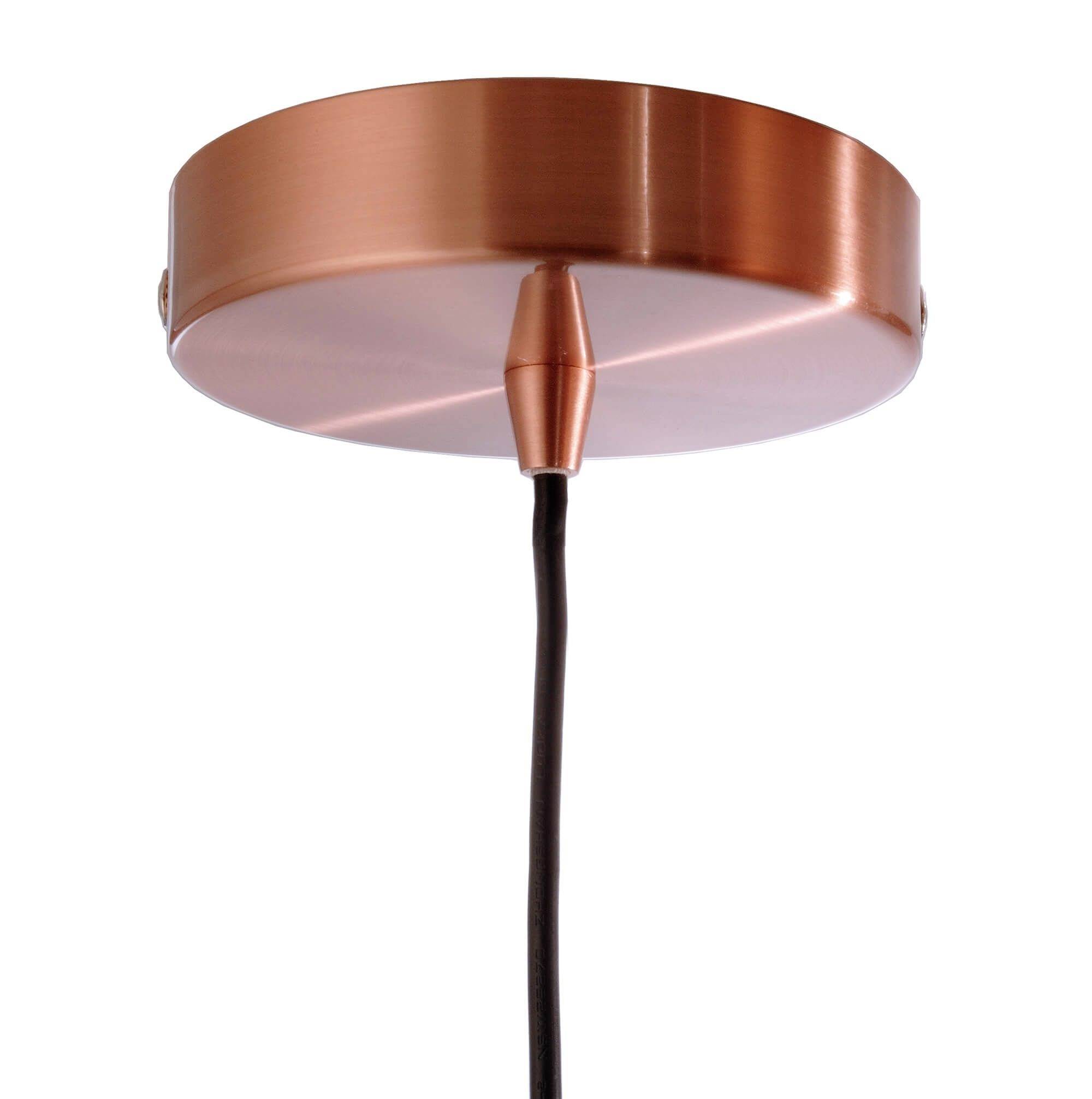 Deko Light Bell 342052 Pendelleuchte LED, Halogen E27 40W Kupfer