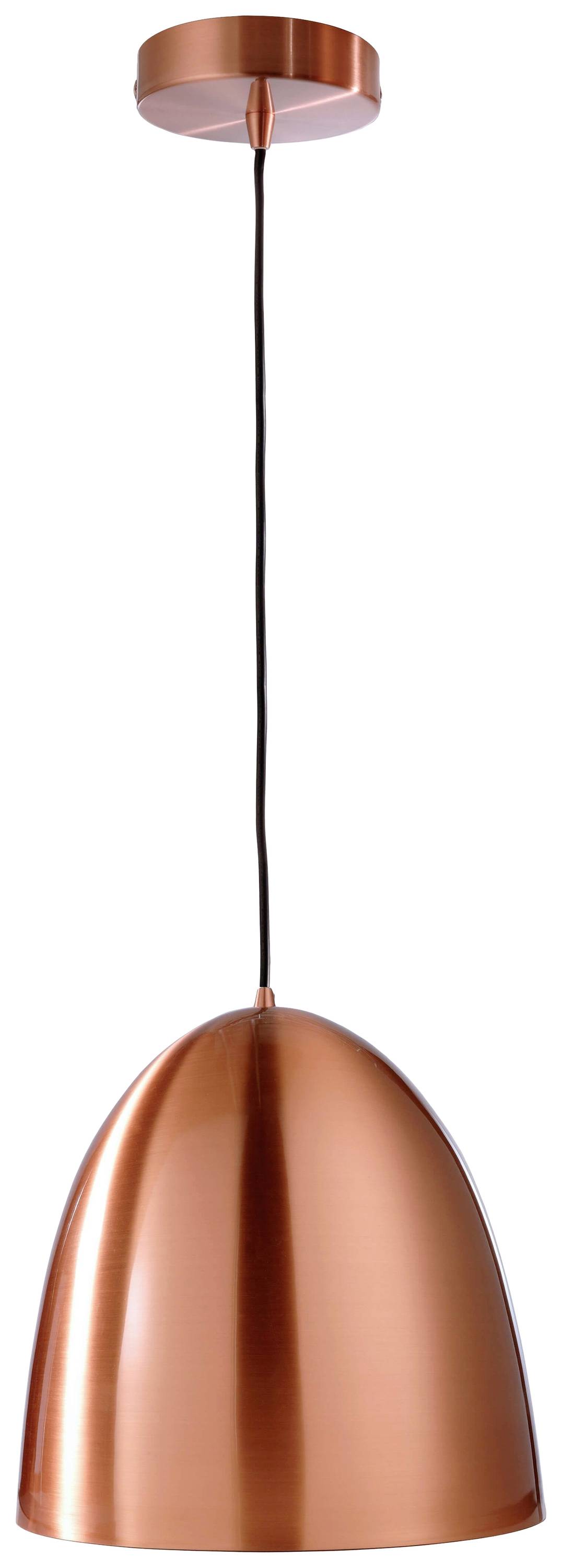 Deko Light Bell 342052 Pendelleuchte LED, Halogen E27 40W Kupfer