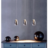 Deko Light Electra 342117 Pendelleuchte LED LED fest eingebaut EEK: G (A - G) 16.50W Silber Deko Light Electra 342117 Pendelleuchte LED LED fest eingebaut EEK: G (A - G) 16.50W Silber