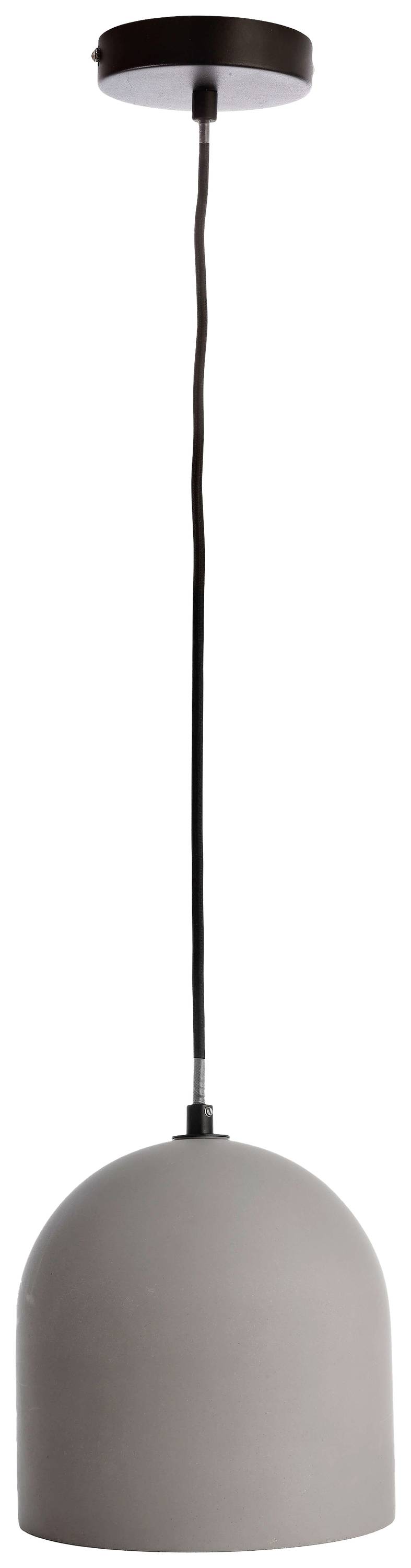 Deko Light Concreto I 342128 Pendelleuchte LED, Halogen E27 25W Grau