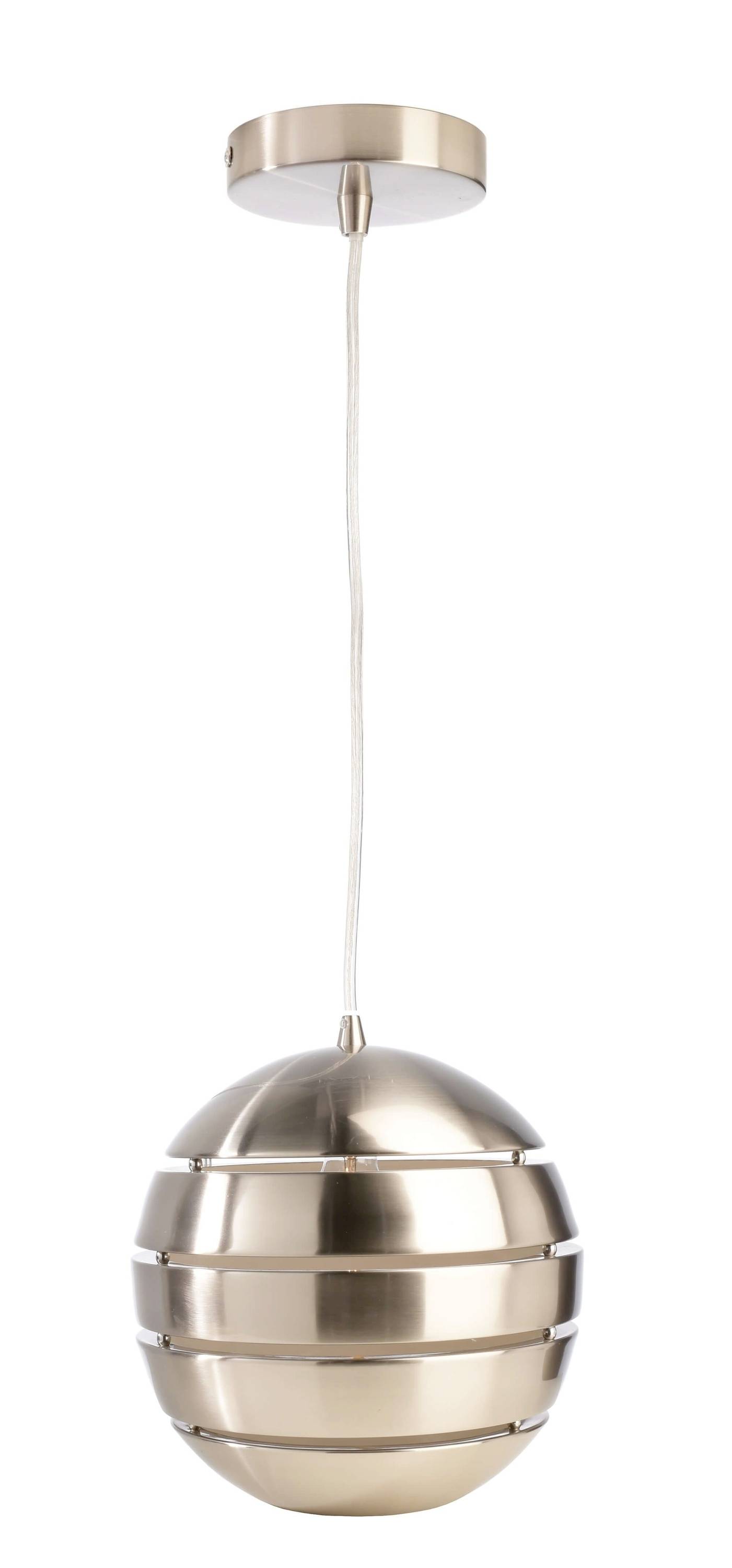 Deko Light Ankaa 280 342138 Pendelleuchte LED, Halogen E27 40W Edelstahl