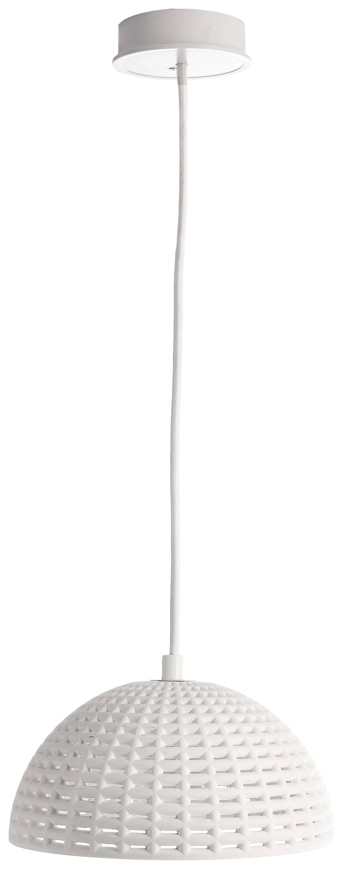 Deko Light Basket I 342142 Pendelleuchte LED, Halogen E27 40W Weiß