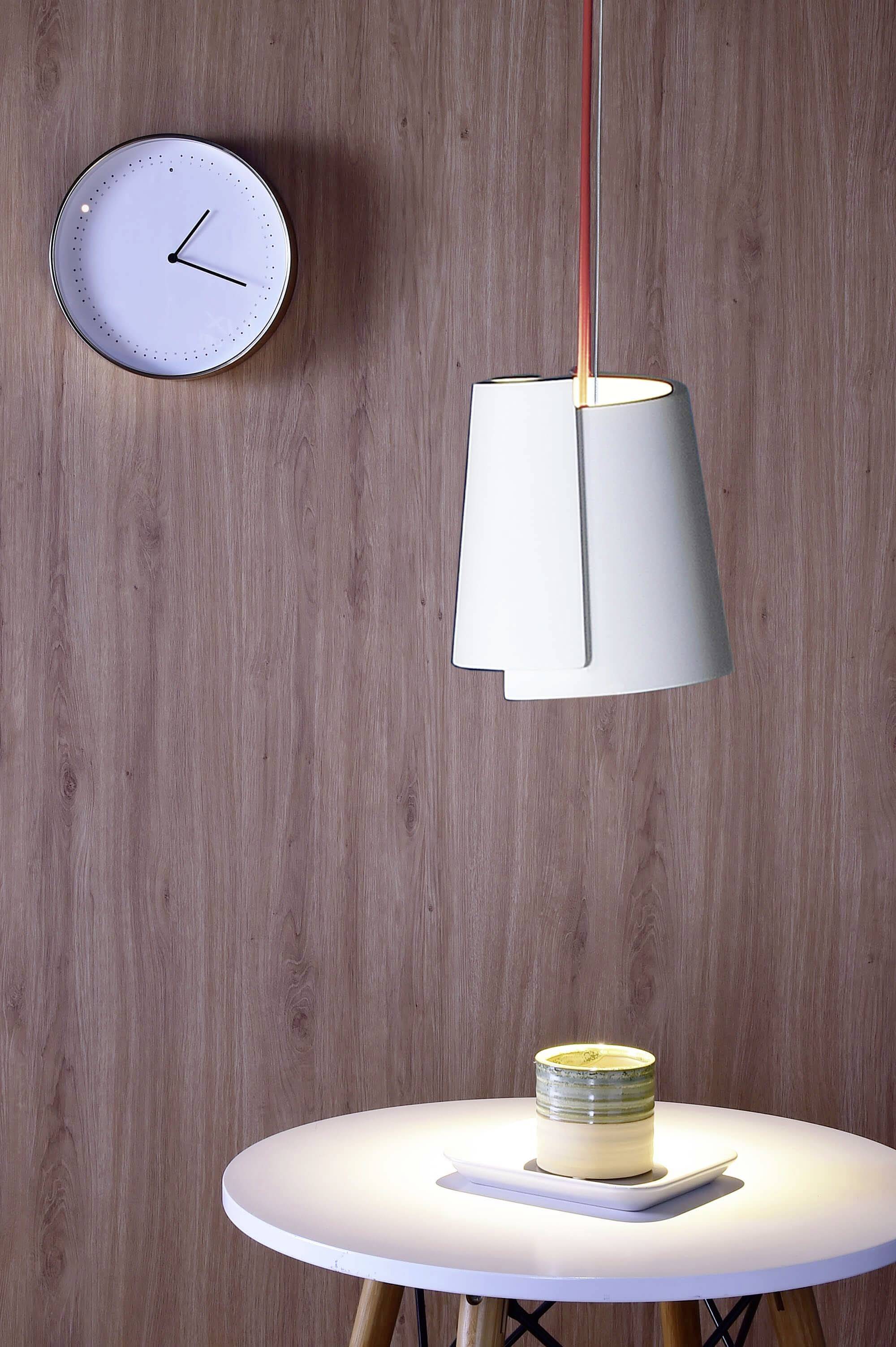 Deko Light Twister I 342144 Pendelleuchte LED, Halogen E14 25W Weiß