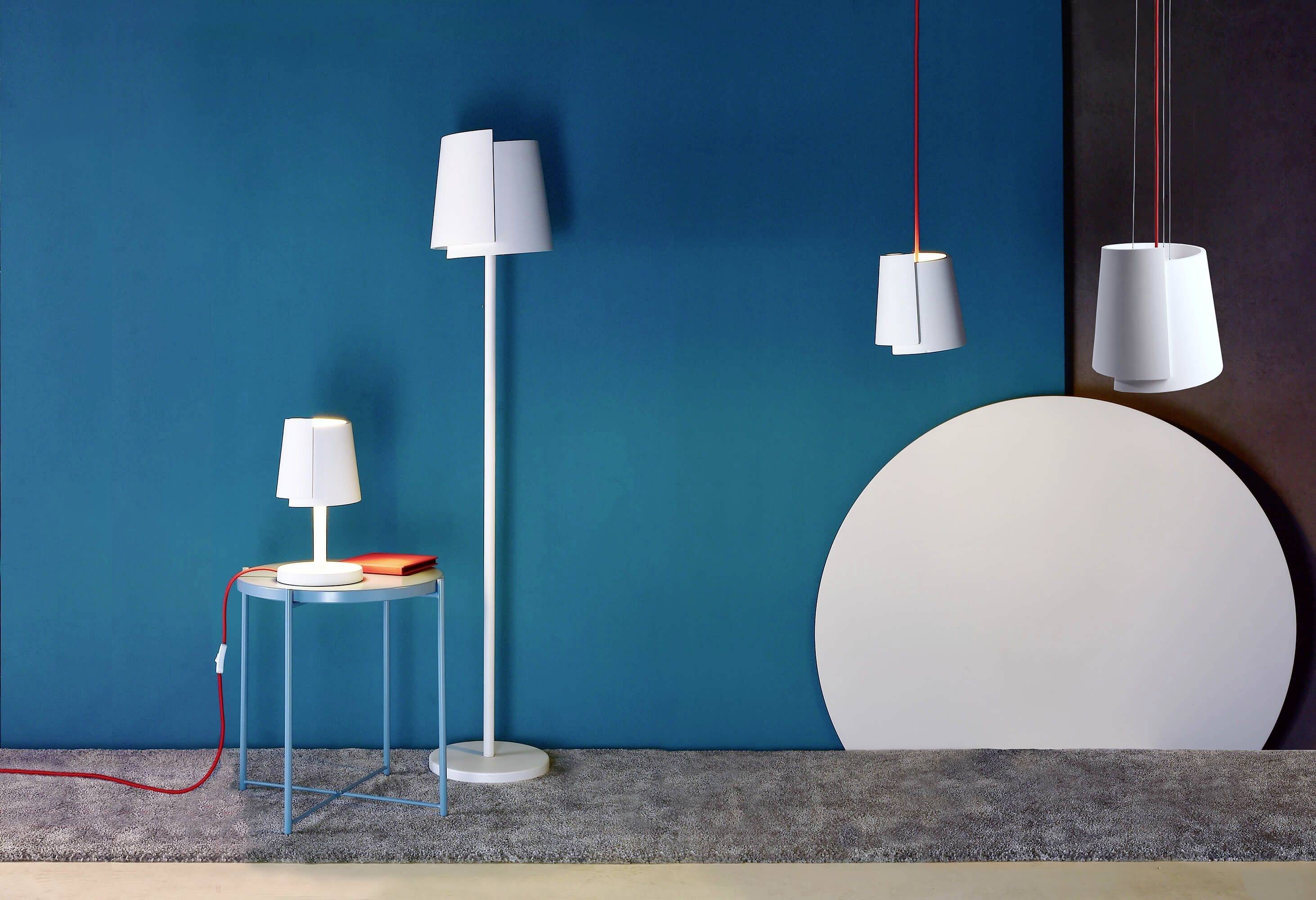 Deko Light Twister II 342145 Pendelleuchte LED, Halogen E27 40W Weiß