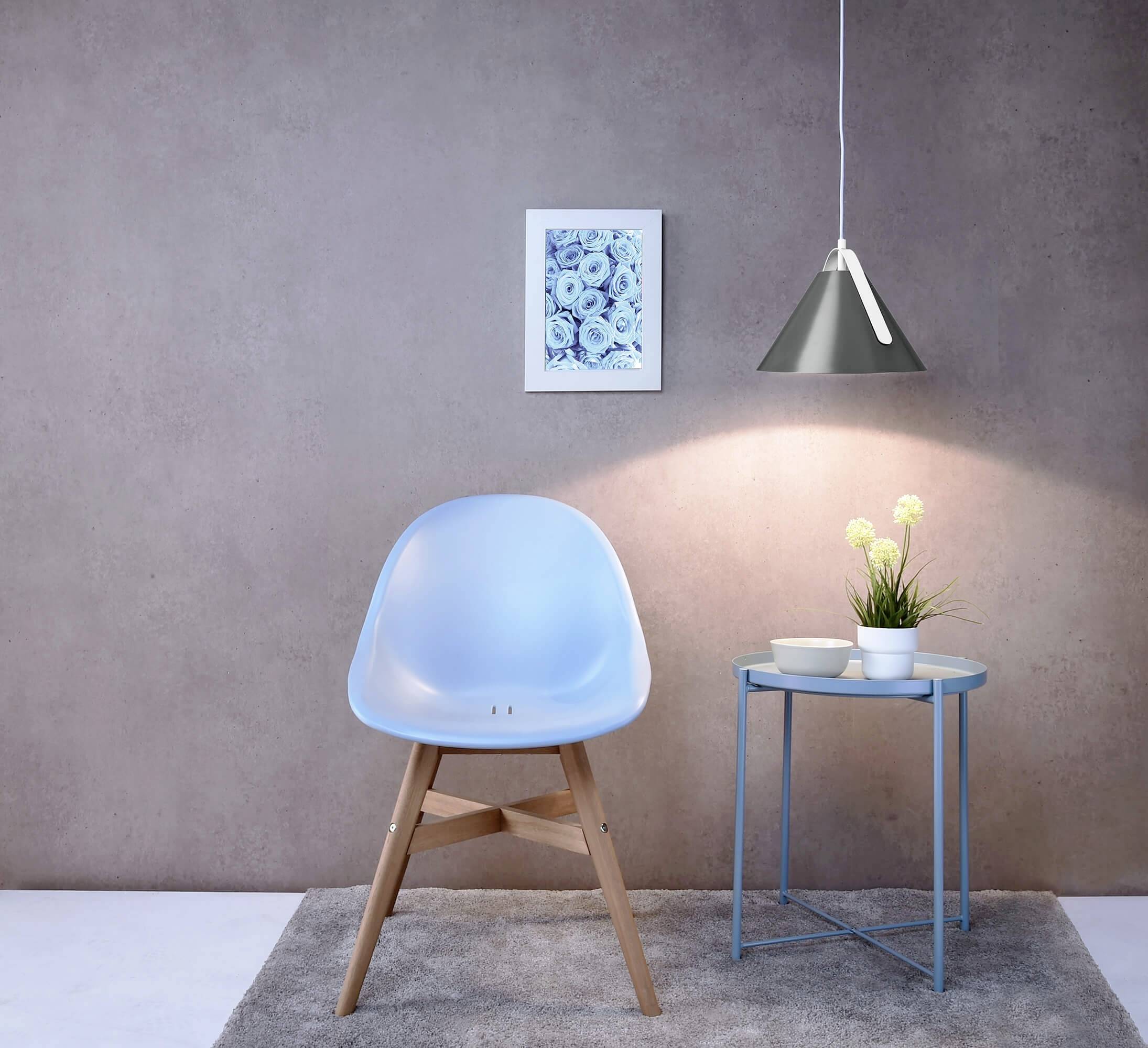 Deko Light Diversity 342172 Pendelleuchte LED, Halogen E27 40W Grau