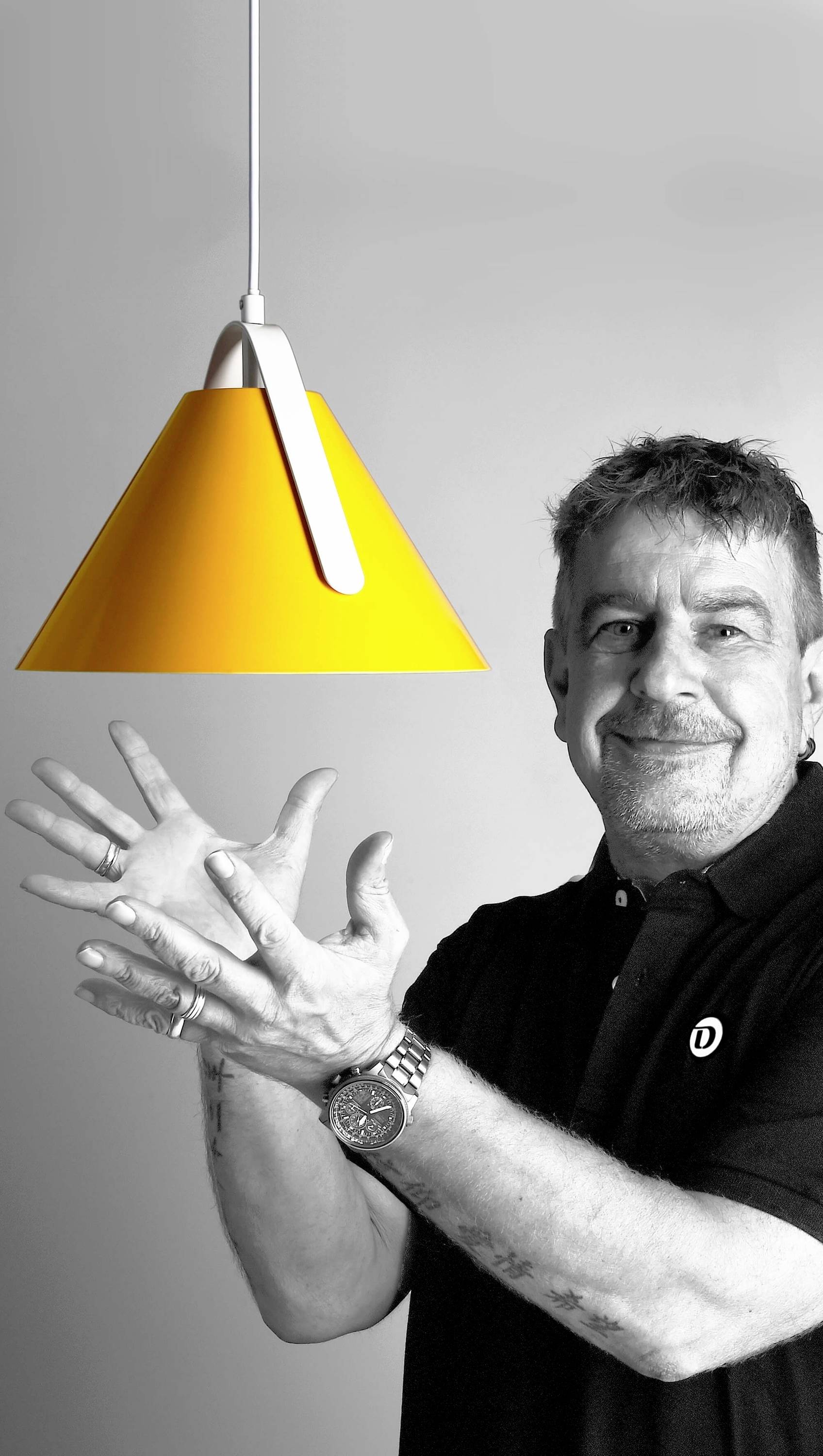 Deko Light Diversity 342174 Pendelleuchte LED, Halogen E27 40W Gelb