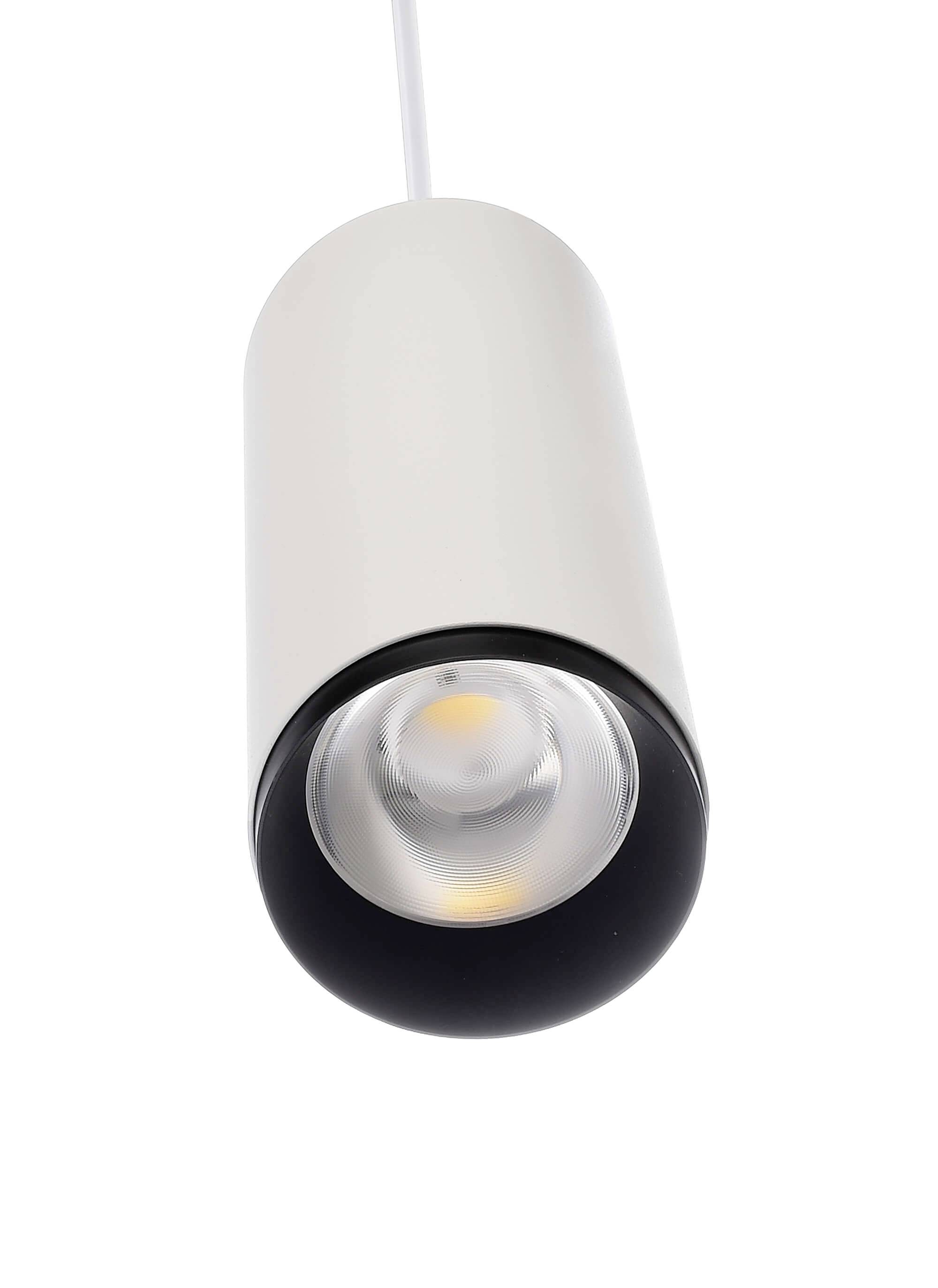 Deko Light Lucea 15 Pendelleuchte LED fest eingebaut 15W LED EEK: F (A - G) Verkehrsweiß (RAL 9016)