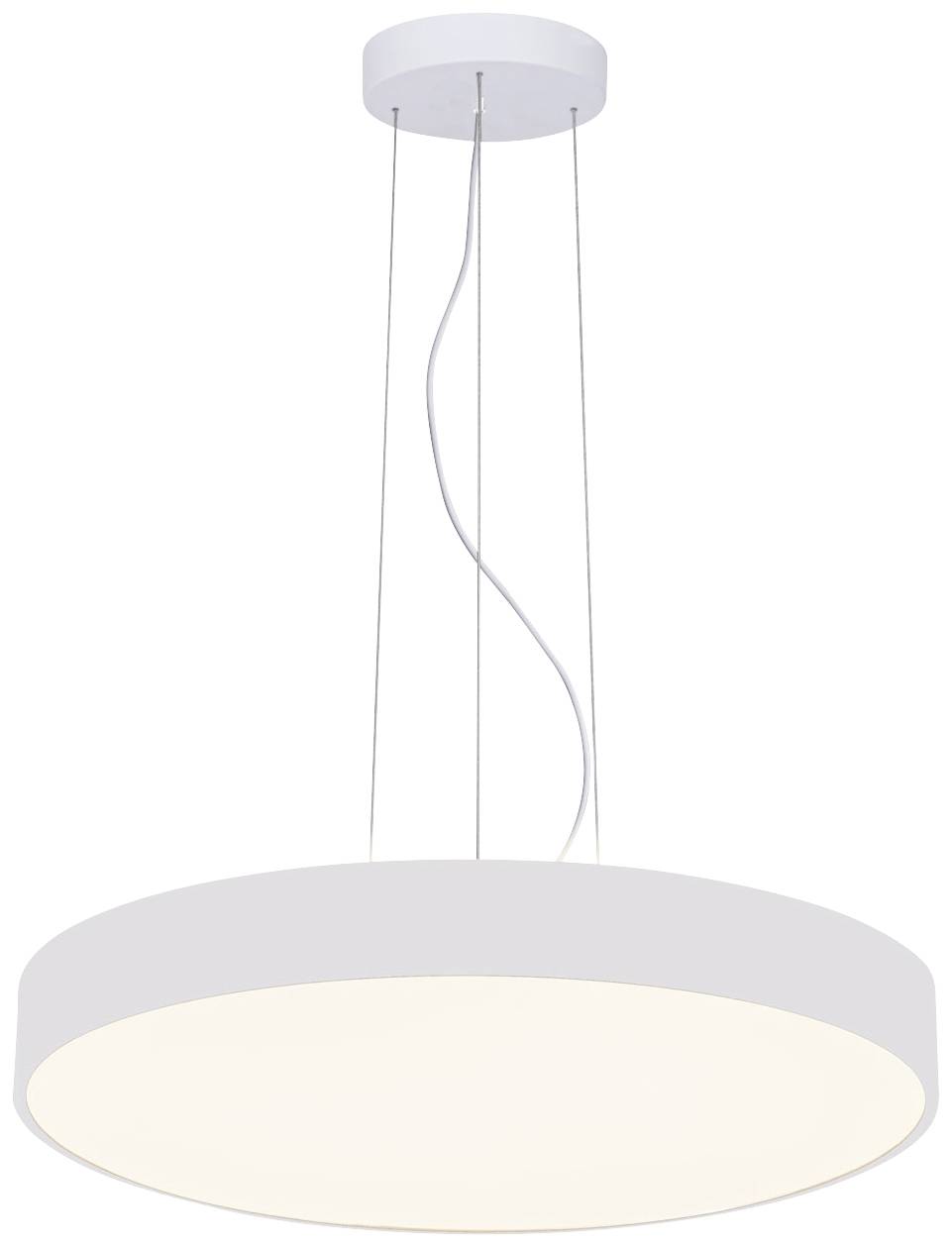 Deko Light Menkar 400 342201 Pendelleuchte LED LED fest eingebaut 43W Verkehrsweiß (RAL 9016)