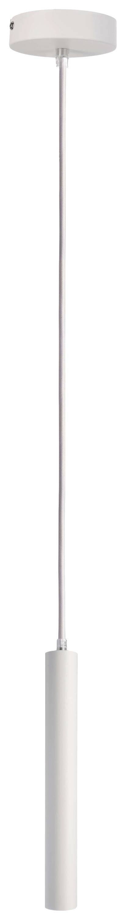 Deko Light Slim Pendelleuchte LED fest eingebaut 5W LED EEK: E (A - G) Verkehrsweiß (RAL 9016)