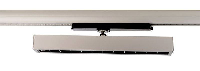 Deko Light Alnitak Hochvolt-Schienensystem-Leuchte LED fest eingebaut 34W EEK: E (A - G) LED Silber