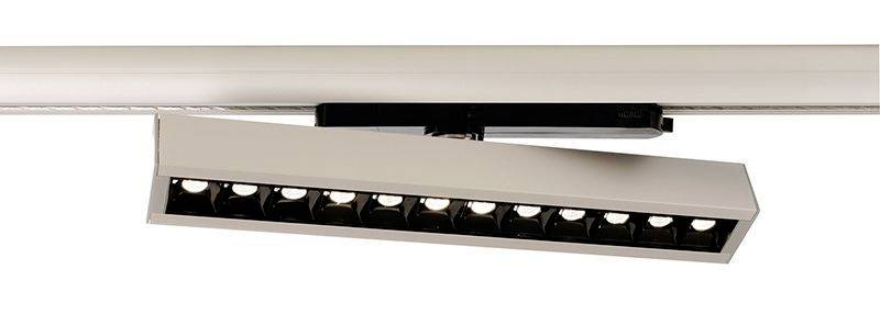 Deko Light Alnitak Hochvolt-Schienensystem-Leuchte LED fest eingebaut 34W EEK: E (A - G) LED Silber