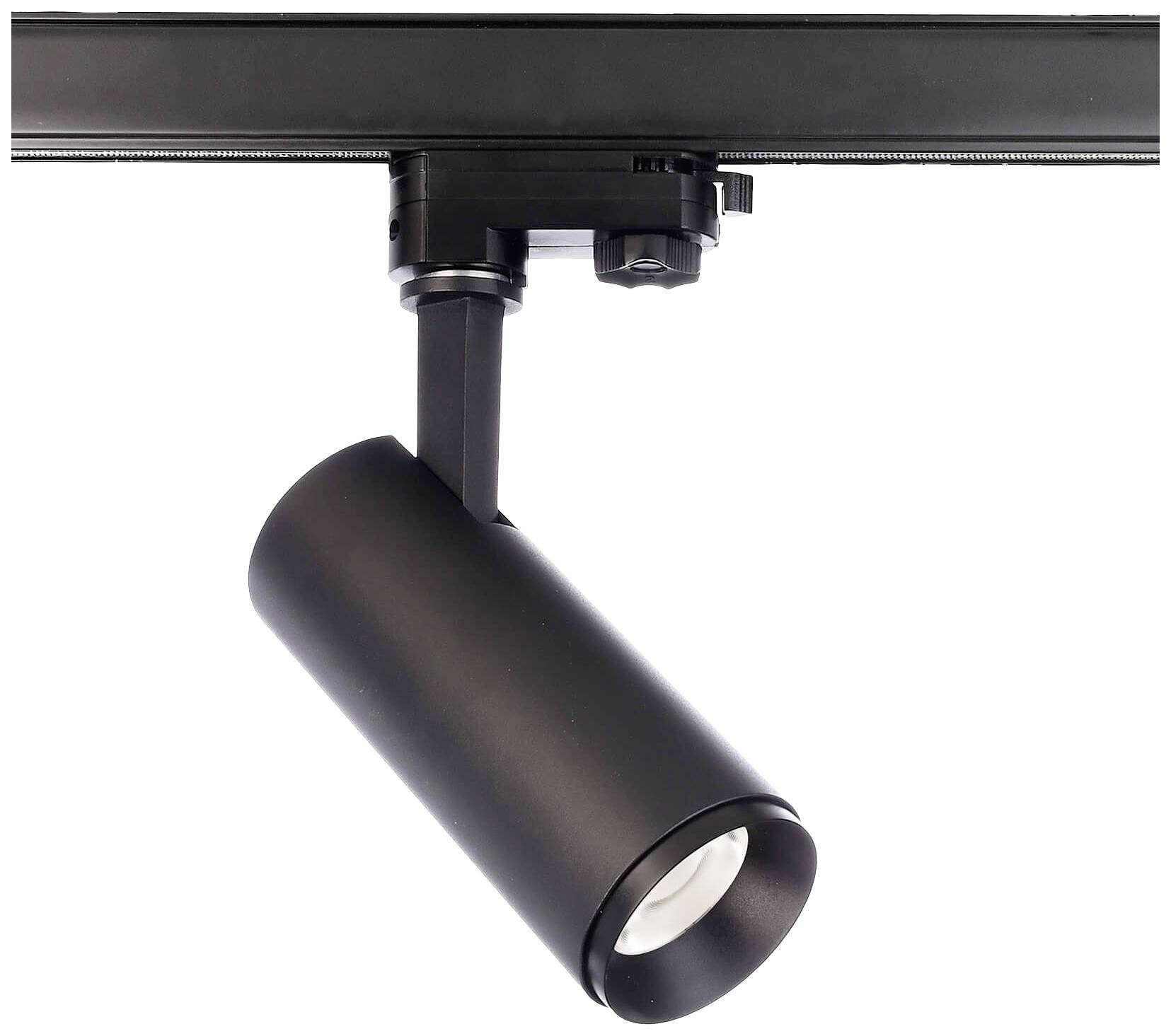 Deko Light Lucea 10 Hochvolt-Schienensystem-Leuchte LED fest eingebaut 10W LED EEK: F (A - G) Tiefschwarz (RAL 9005)