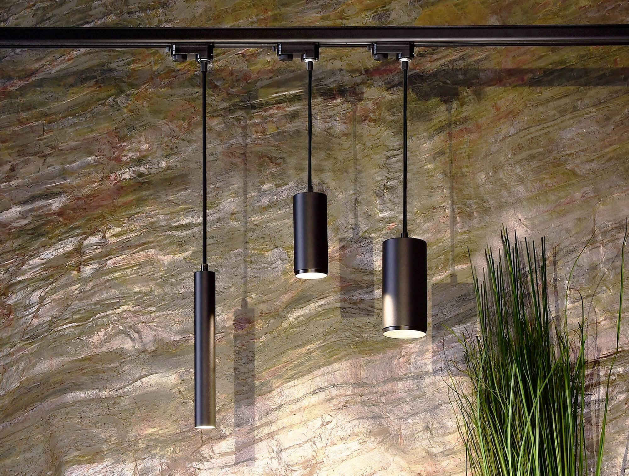 Deko Light Lucea 15 Pendelleuchte LED fest eingebaut 15W LED EEK: F (A - G) Tiefschwarz (RAL 9005)