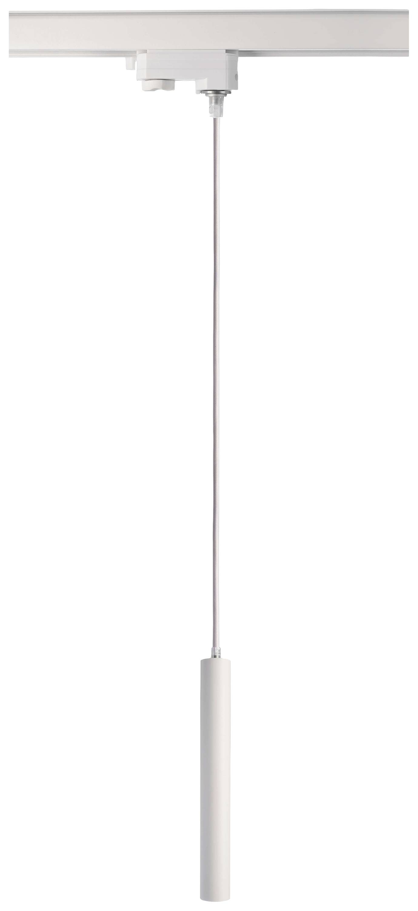 Deko Light Slim Pendelleuchte LED fest eingebaut 5W LED EEK: E (A - G) Verkehrsweiß (RAL 9016)