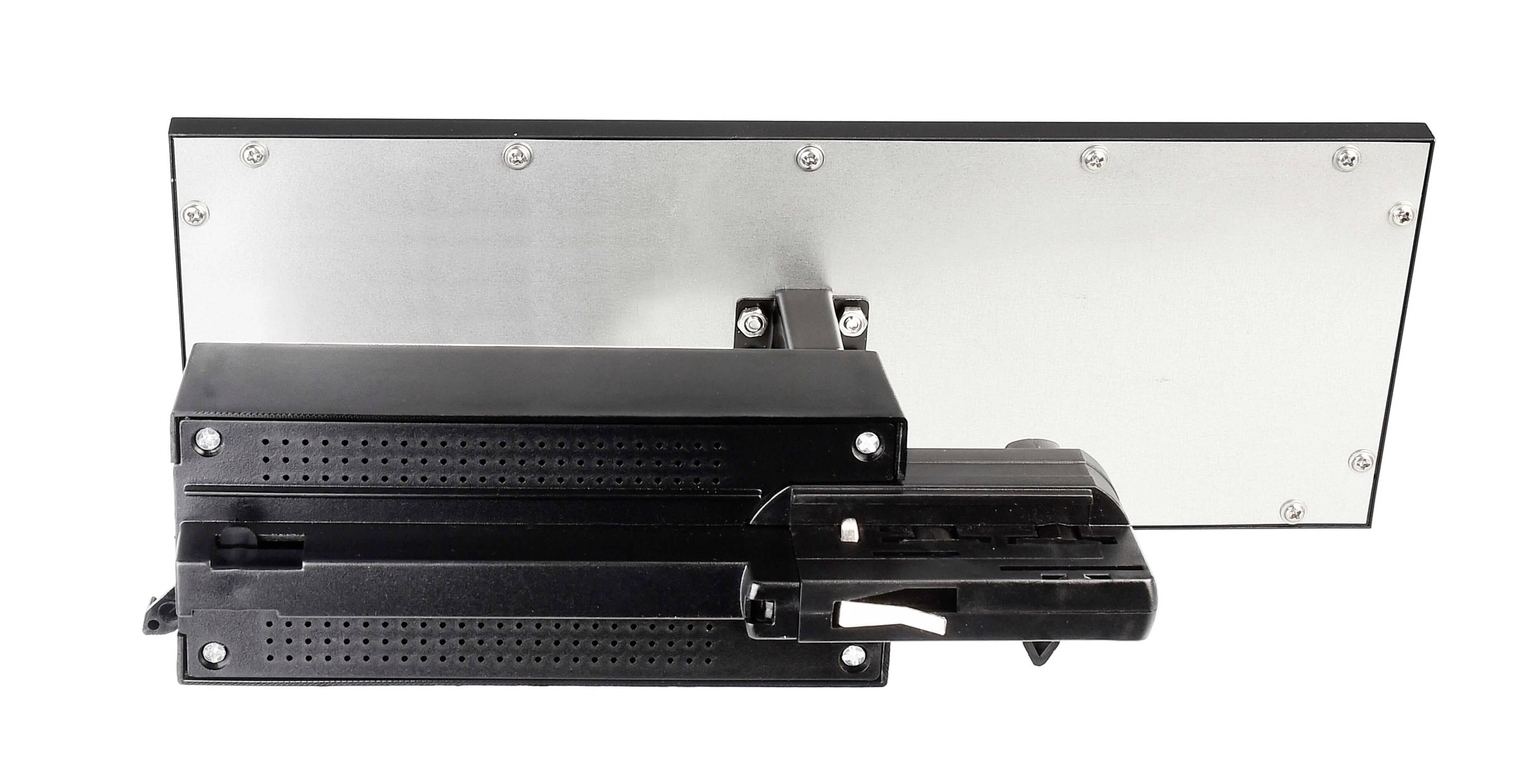 Deko Light Panel Track Hochvolt-Schienensystem-Leuchte LED fest eingebaut 20W EEK: E (A - G) LED Tiefschwarz (RAL 9005)