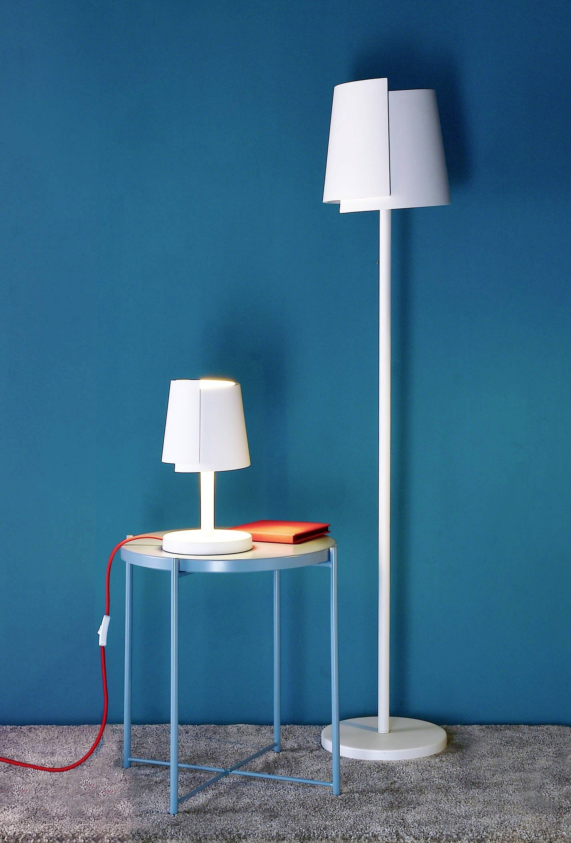 Deko Light Twister 346010 Tischlampe G9 25W Weiß