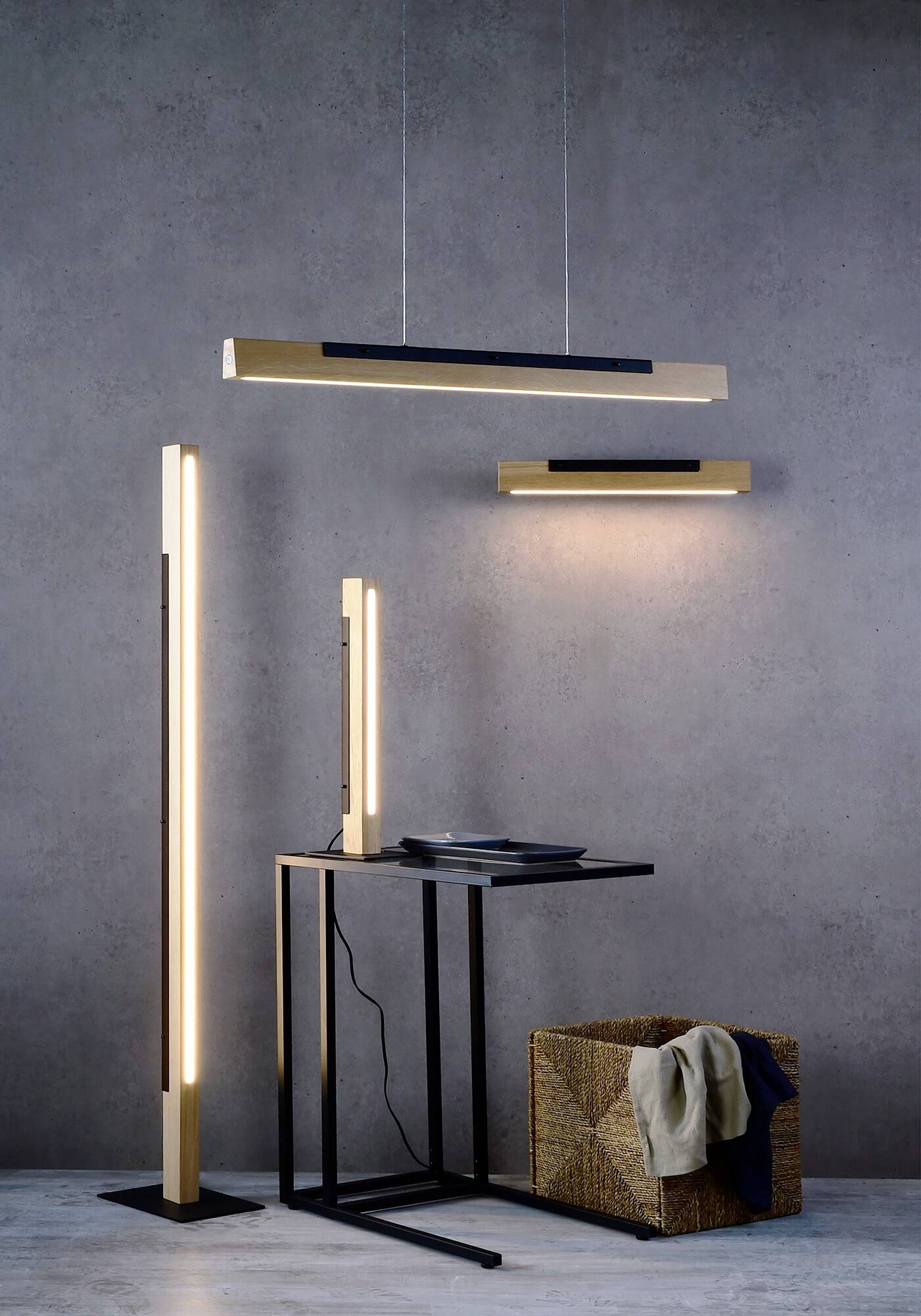 Deko Light MADERA 346044 Tischlampe LED LED fest eingebaut EEK: F (A - G) 7W Schwarz