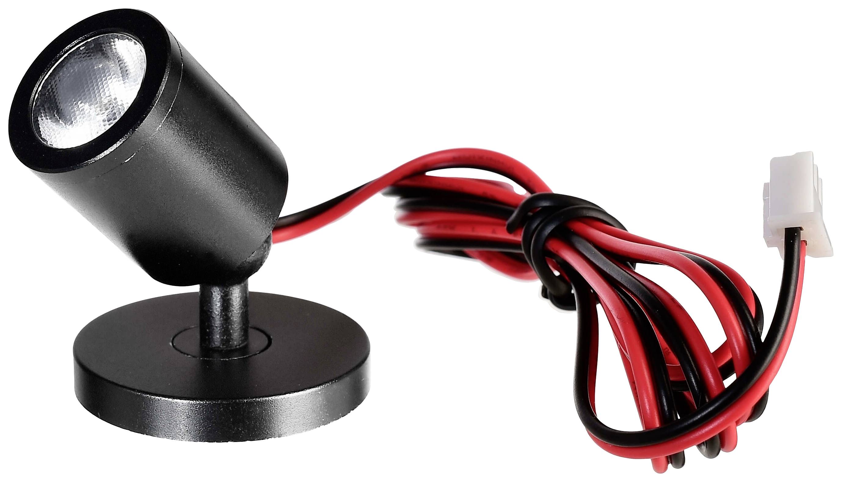 Deko Light Herculis magnetic 688027 Spiegelleuchte 1 W EEK: G (A - G) Neutralweiß Schwarz