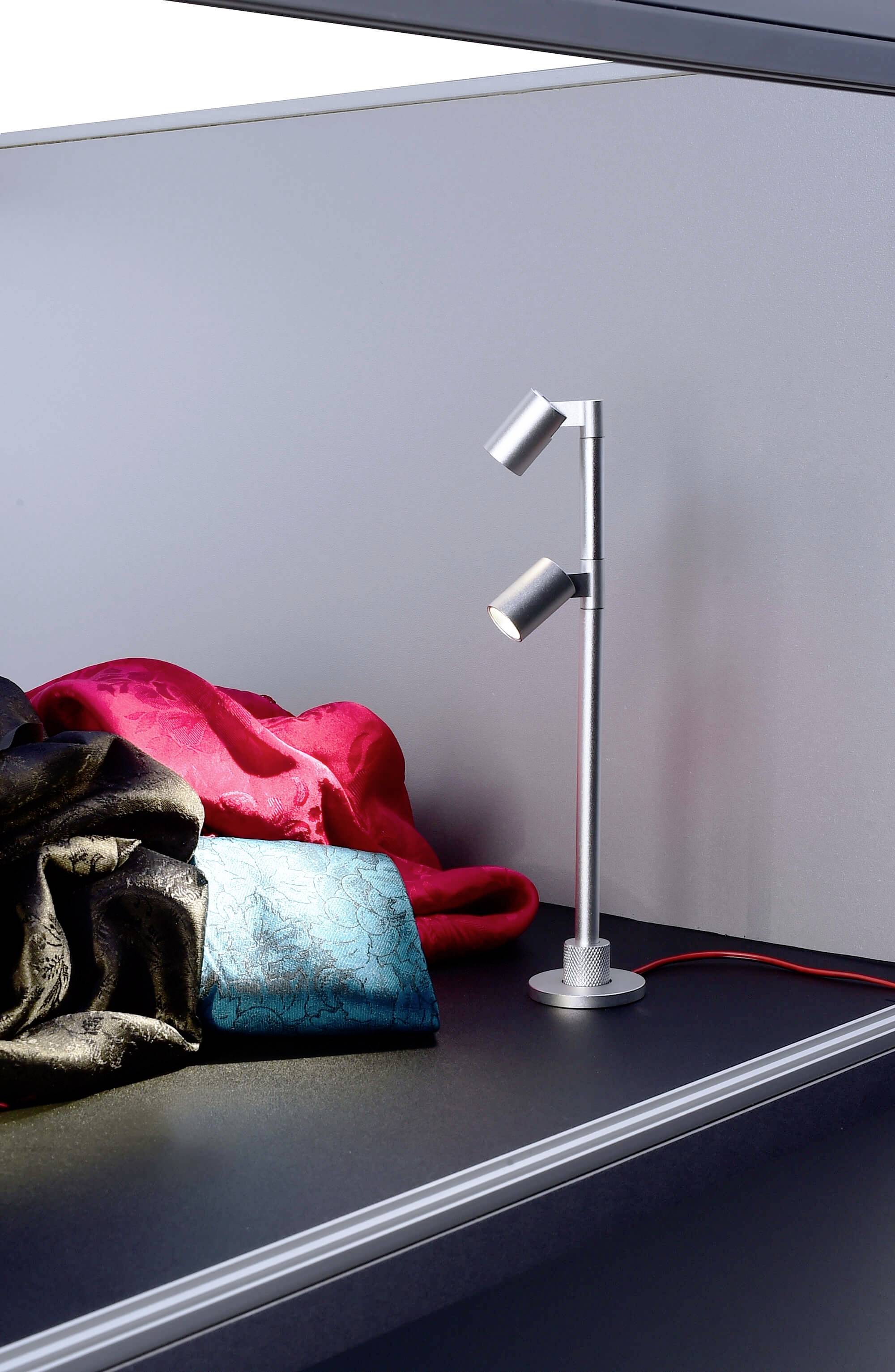 Deko Light Herculis Double 688039 Spiegelleuchte 2 W EEK: G (A - G) Warmweiß Silber