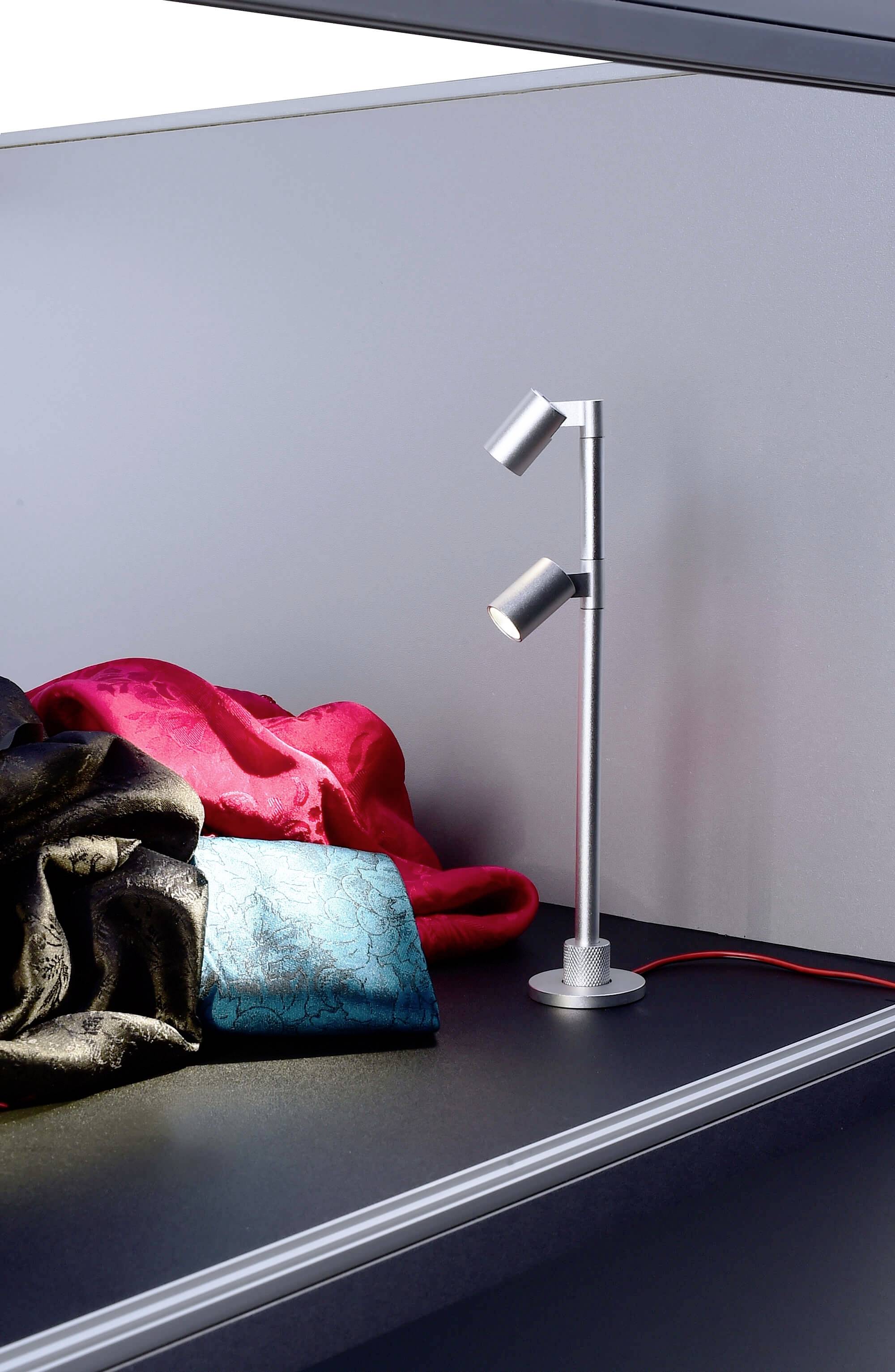 Deko Light Herculis Double 688041 Spiegelleuchte 2 W EEK: G (A - G) Neutralweiß Silber