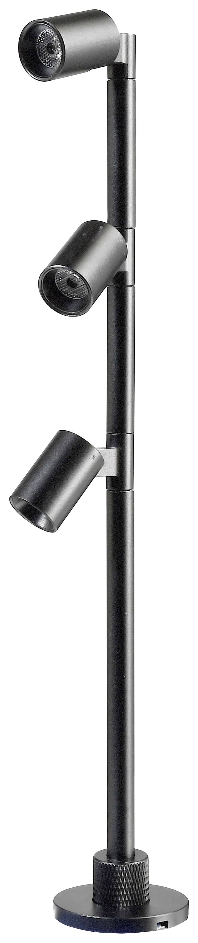 Deko Light Herculis Triple 688044 Spiegelleuchte 3 W EEK: G (A - G) Neutralweiß Schwarz