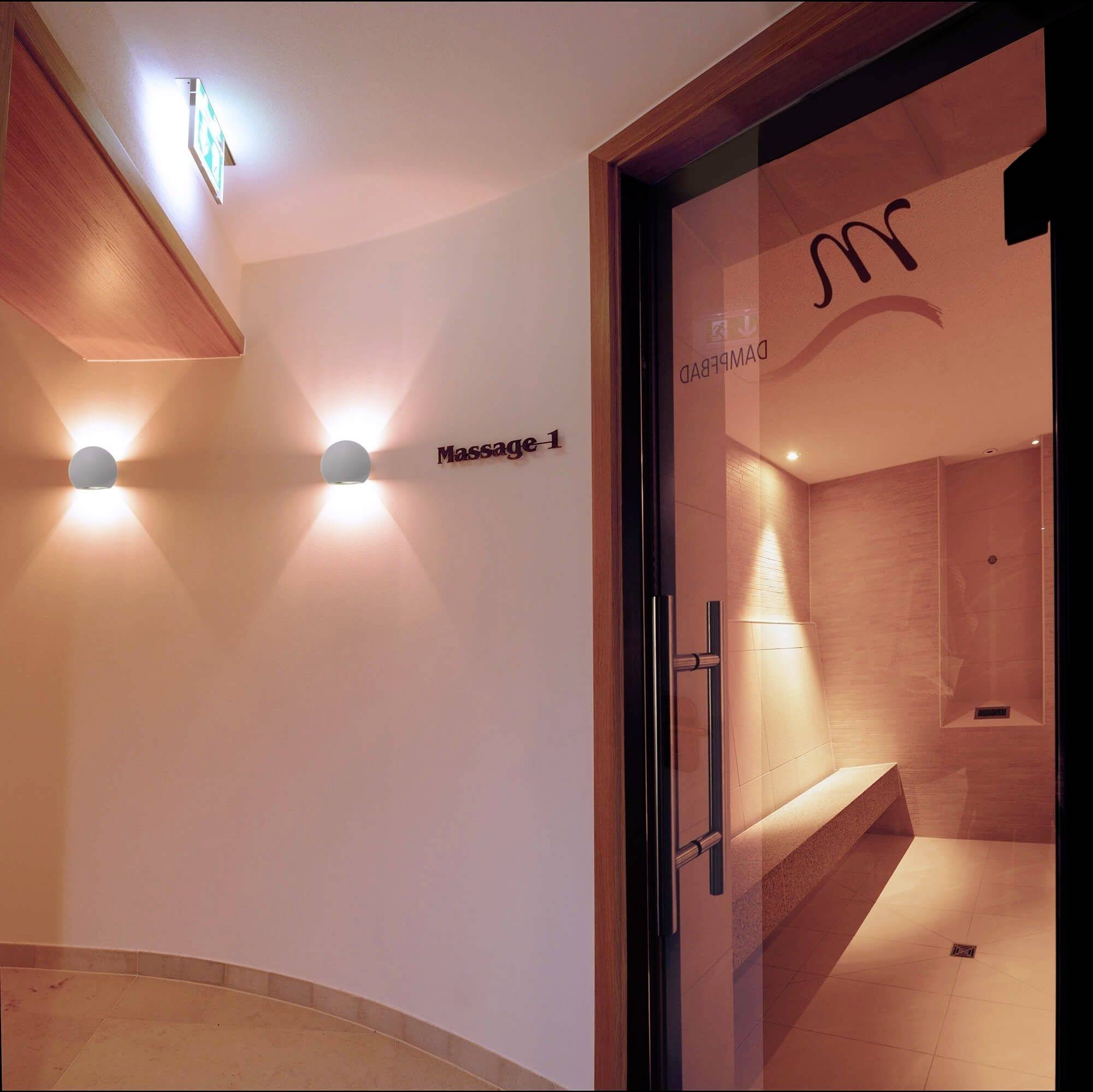 Deko Light Osano II Osano II Wandaufbauleuchte G9 25W Grau