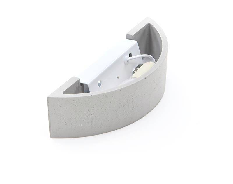 Deko Light Sarin Sarin Wandaufbauleuchte E14 25W Grau