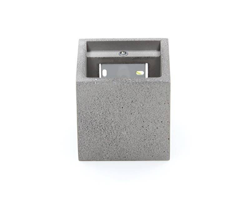 Deko Light Cube Cube Wandaufbauleuchte G9 25W Dunkelgrau