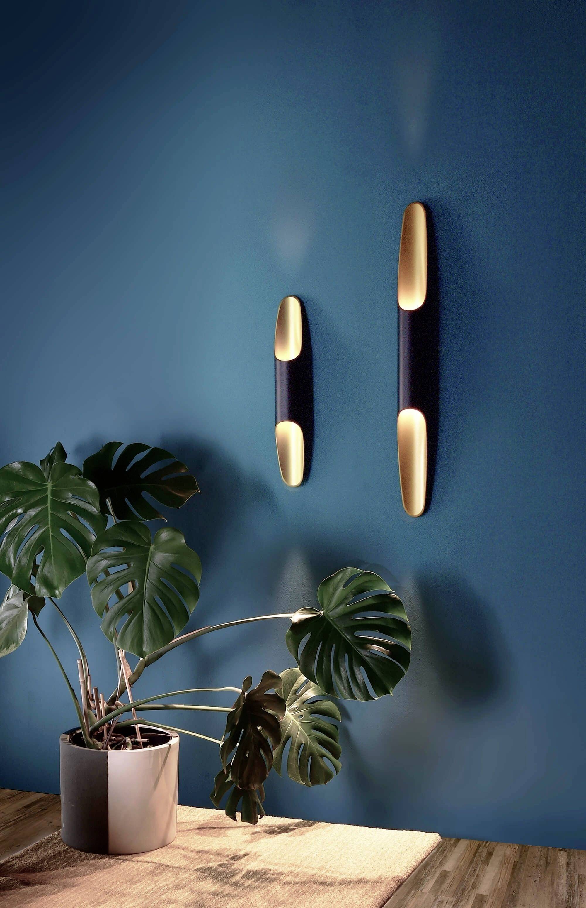 Deko Light Apodis 800 Apodis 800 Wandaufbauleuchte LED fest eingebaut EEK: G (A - G) 14.70W Gold