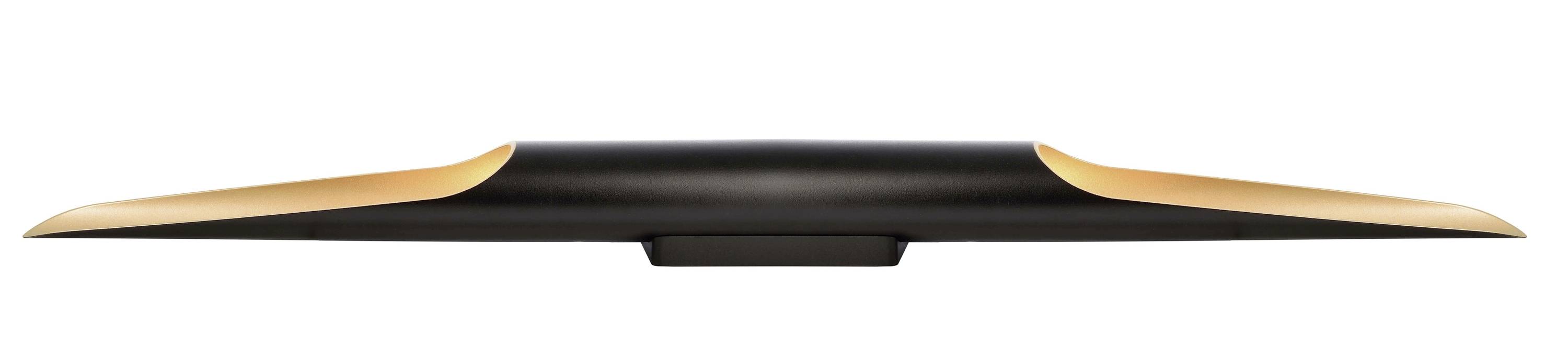 Deko Light Apodis 800 Apodis 800 Wandaufbauleuchte LED fest eingebaut EEK: G (A - G) 14.70W Gold