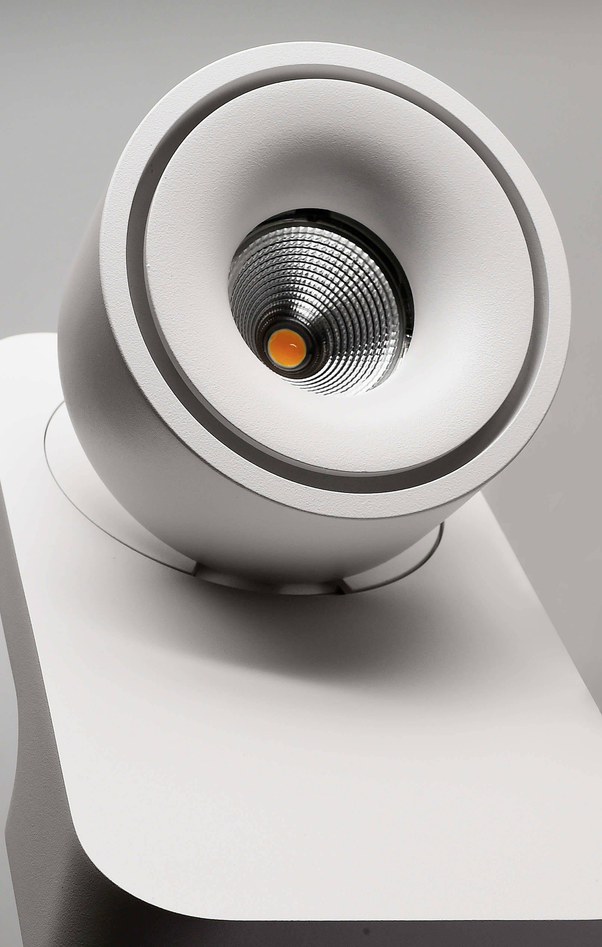 Deko Light Uni II Uni II Wandaufbauleuchte EEK: G (A - G) LED fest eingebaut 12W Signalweiß (RAL 9003)