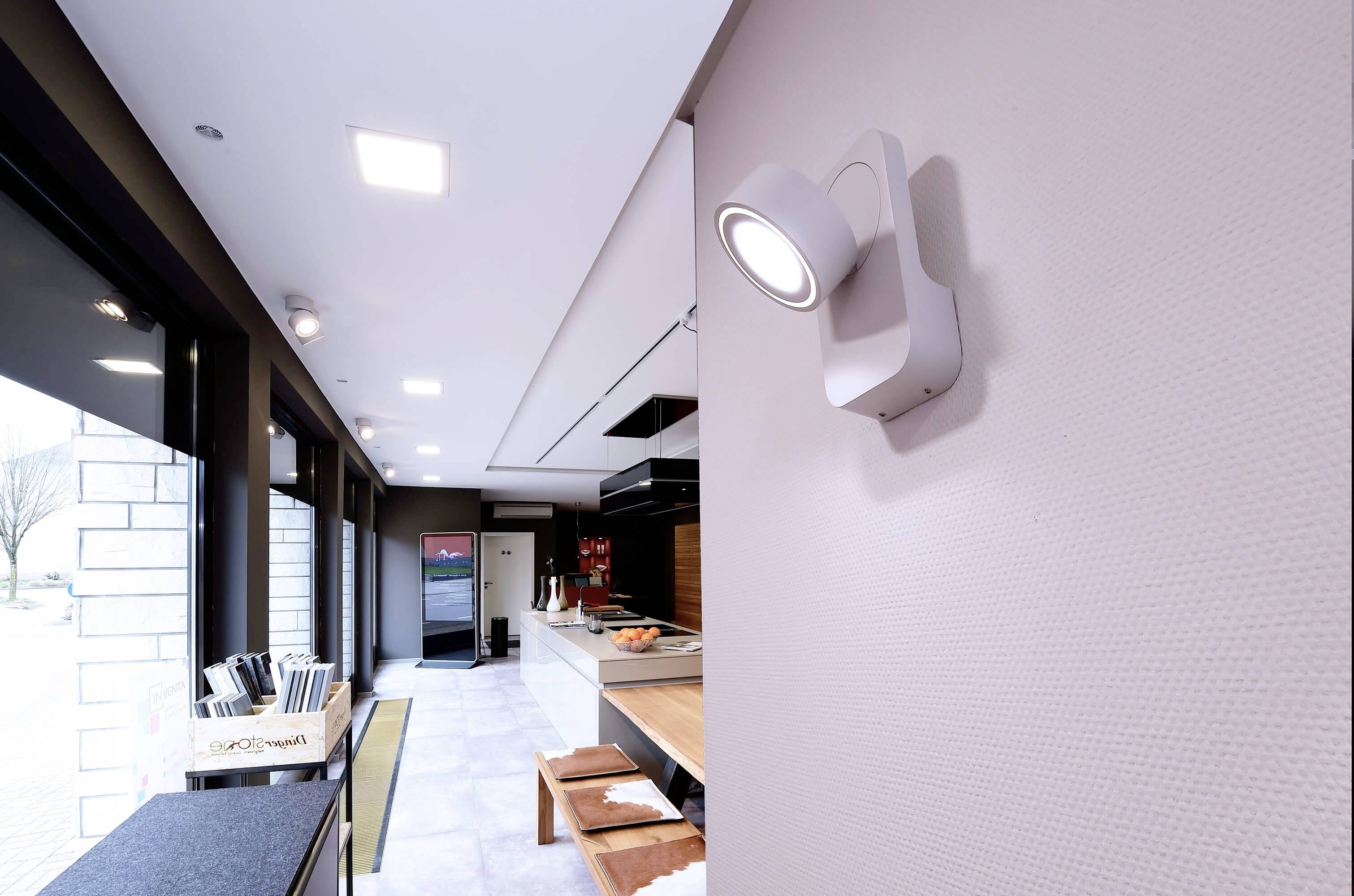 Deko Light Uni II Uni II Wandaufbauleuchte EEK: G (A - G) LED fest eingebaut 12W Signalweiß (RAL 9003)