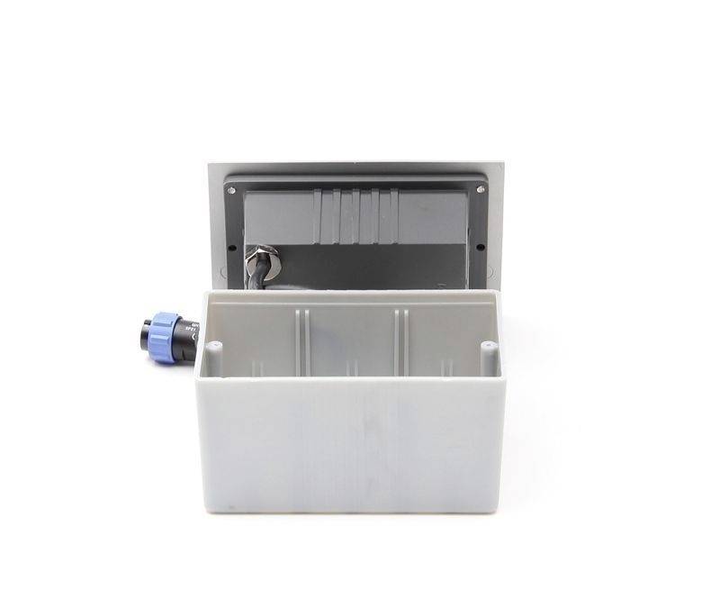 Deko Light Side III LED RGB Side III LED RGB Wandeinbauleuchte LED fest eingebaut 3.50W LED Silber