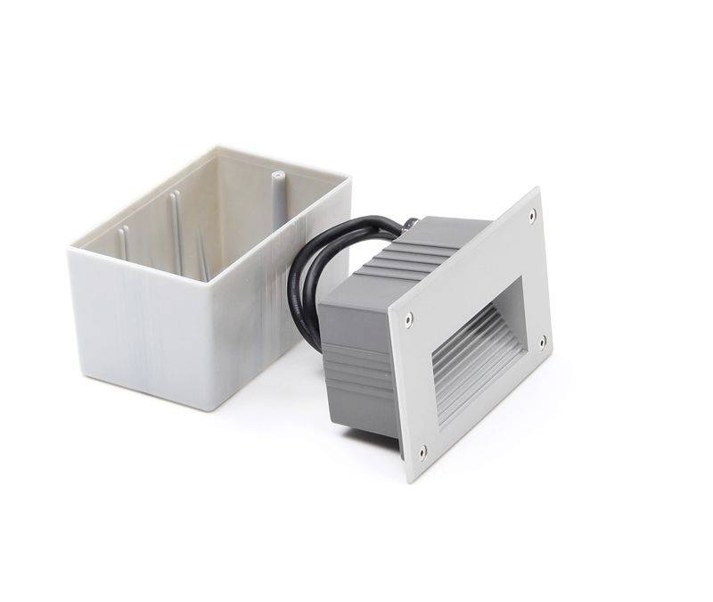 Deko Light Side III LED RGB Side III LED RGB Wandeinbauleuchte LED fest eingebaut 3.50W LED Silber