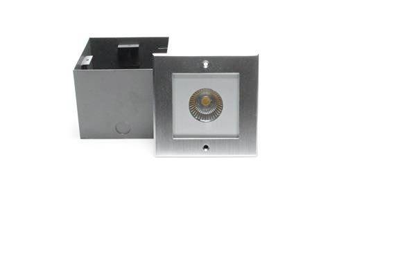 Deko Light Square COB I WW 730209 Bodeneinbauleuchte LED fest eingebaut LED E (A - G) 7.70W Silber