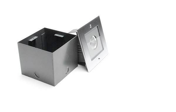 Deko Light Square COB I WW 730209 Bodeneinbauleuchte LED fest eingebaut LED E (A - G) 7.70W Silber
