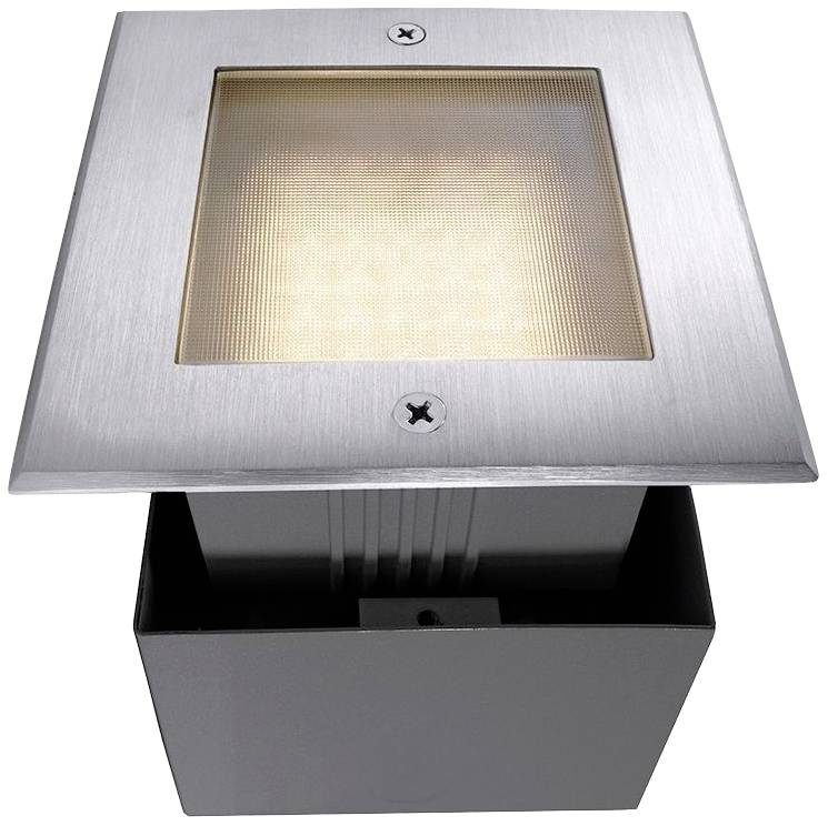 Deko Light Square II WW 730248 Bodeneinbauleuchte LED fest eingebaut LED G (A - G) 3.20W Silber