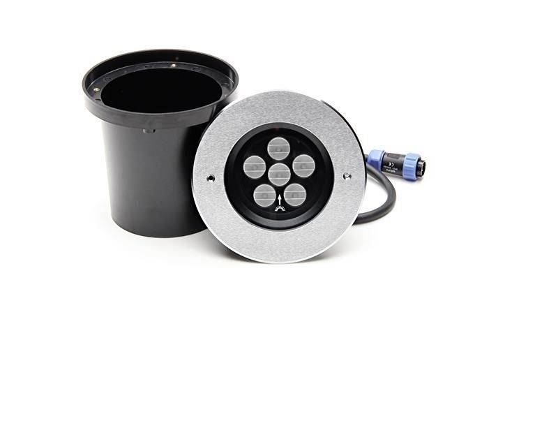 Deko Light Canum 730454 Bodeneinbauleuchte LED fest eingebaut LED 16.90W Silber