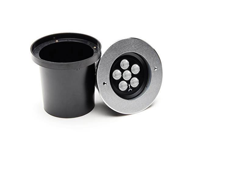 Deko Light Canum 730454 Bodeneinbauleuchte LED fest eingebaut LED 16.90W Silber