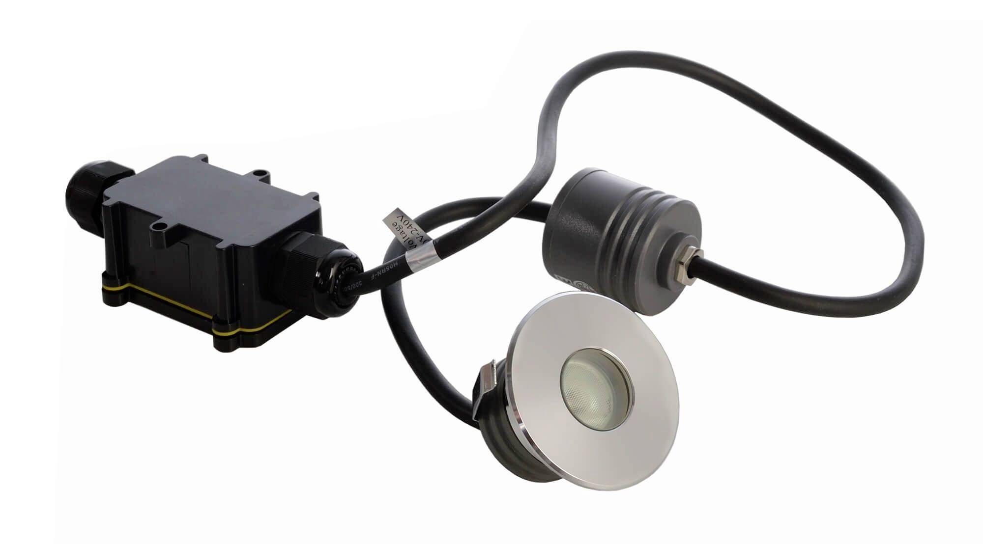 Deko Light Peacock 730459 Bodeneinbauleuchte LED fest eingebaut LED G (A - G) 2W Silber