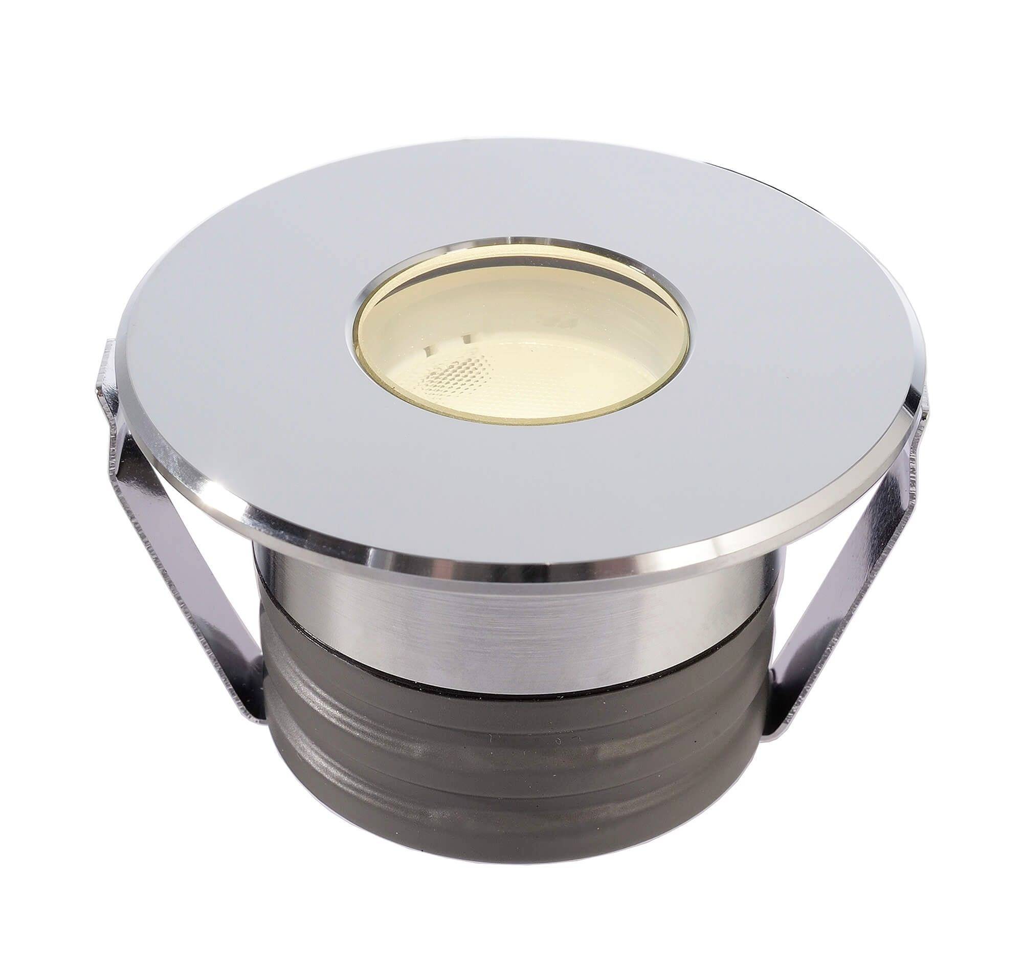 Deko Light Peacock 730459 Bodeneinbauleuchte LED fest eingebaut LED G (A - G) 2W Silber