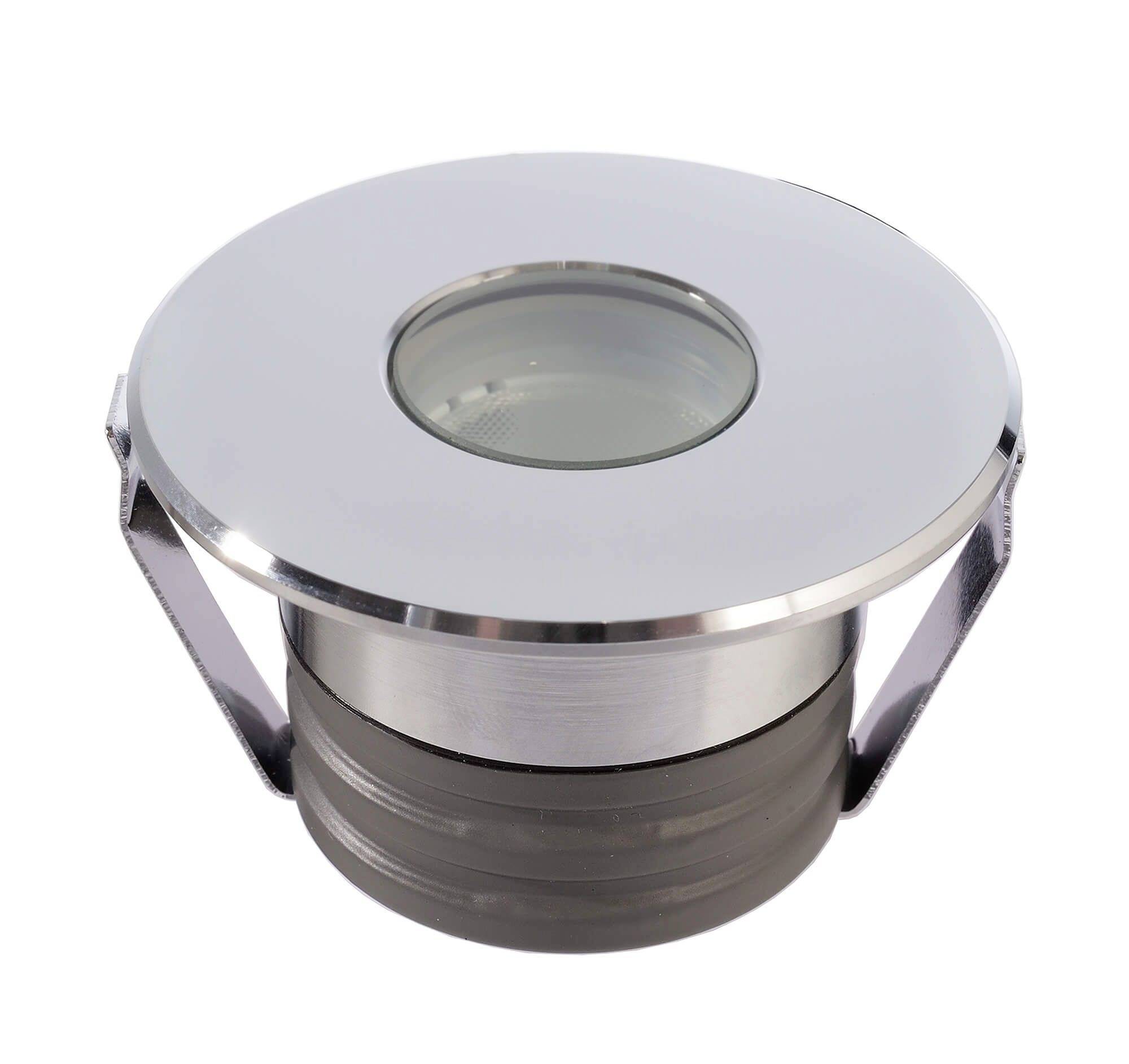 Deko Light Peacock 730459 Bodeneinbauleuchte LED fest eingebaut LED G (A - G) 2W Silber